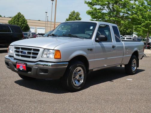 Silver Frost Clearcoat Metallic 2003 Ford Ranger XLT SuperCab