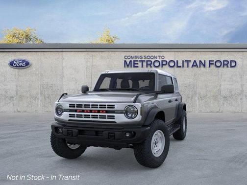 Gray 2026 Ford Bronco Heritage Edition