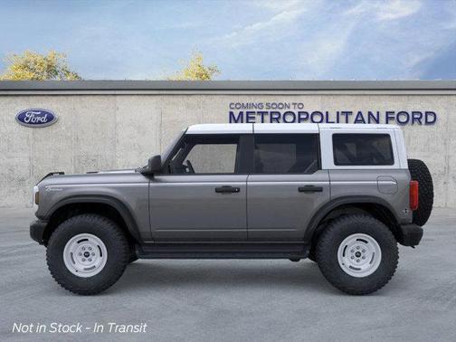 Gray 2026 Ford Bronco Heritage Edition