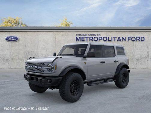Avalanche Gray 2026 Ford Bronco Badlands