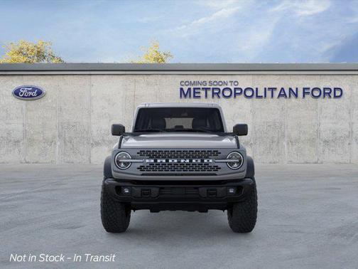 Avalanche Gray 2026 Ford Bronco Badlands
