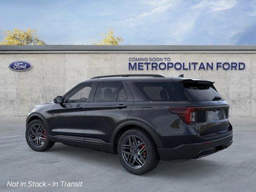 Agate Black Metallic 2026 Ford Explorer ST-Line