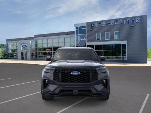 Agate Black Metallic 2026 Ford Explorer ST-Line