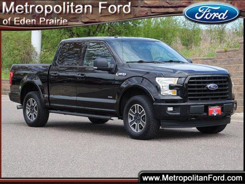 Shadow Black 2017 Ford F-150 XLT