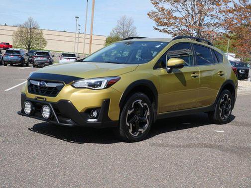 Plasma Yellow Pearl 2021 Subaru Crosstrek Limited