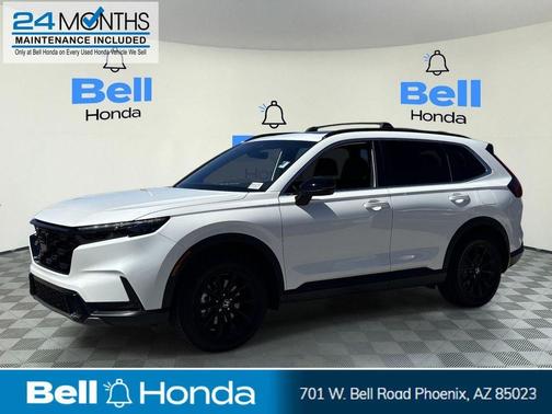 Crystal Black Pearl 2025 Honda CR-V Hybrid Sport AWD