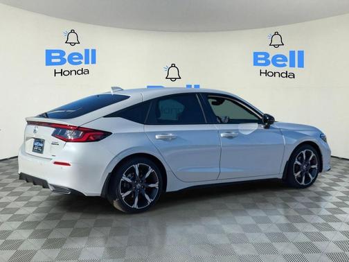 PLATINUM WHITE 2026 Honda Civic Hybrid Sport Touring