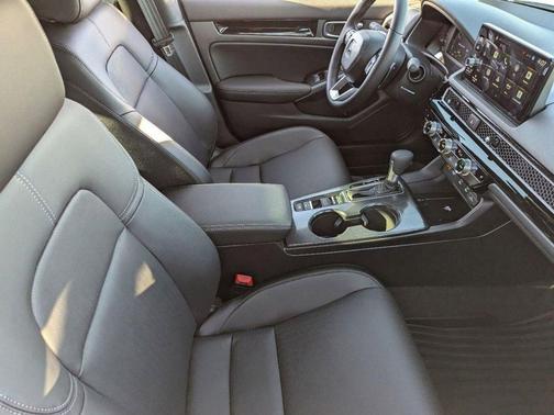 PLATINUM WHITE 2026 Honda Civic Hybrid Sport Touring