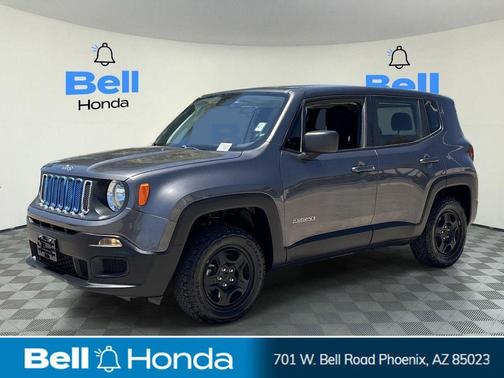 Granite Crystal Metallic Clearcoat 2018 Jeep Renegade Sport