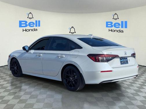 Platinum White Pearl 2025 Honda Civic Sport