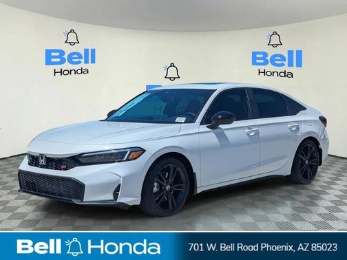 Platinum White Pearl 2026 Honda Civic Si Base