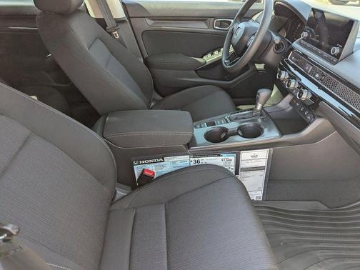 Platinum White Pearl 2026 Honda Civic LX