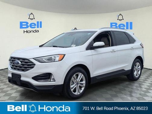 Oxford White 2020 Ford Edge SEL