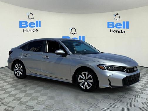 Solar Silver Metallic 2026 Honda Civic LX