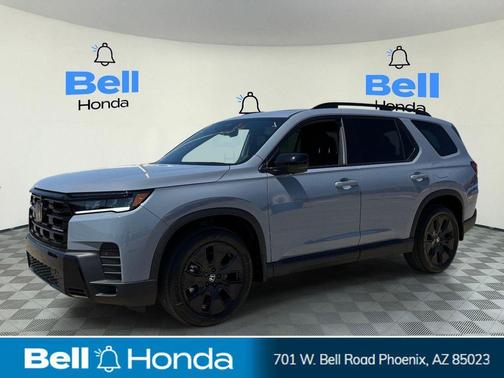 Sonic Gray Pearl 2026 Honda Pilot Black Edition