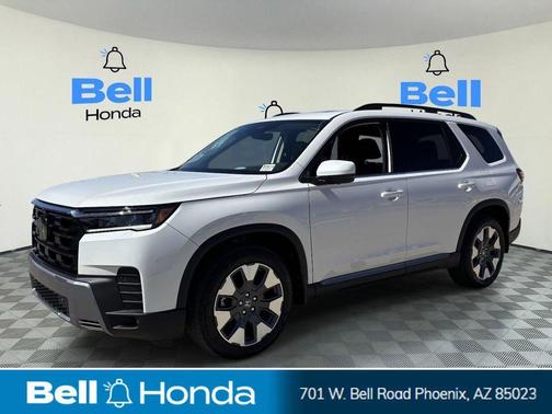 PLATINUM WHITE 2026 Honda Pilot Touring 8-Passenger