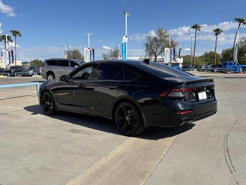 Crystal Black Pearl 2024 Honda Accord Hybrid Sport-L