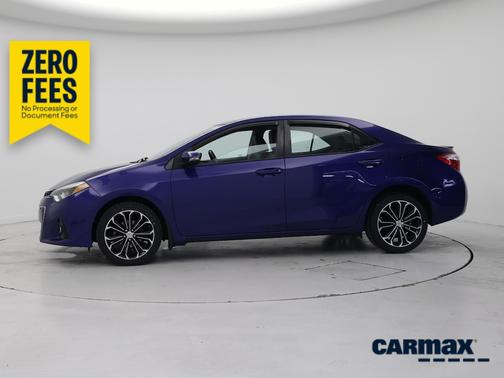 Blue 2016 Toyota Corolla S Premium
