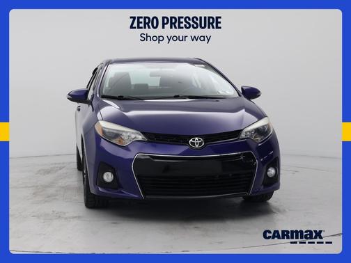 Blue 2016 Toyota Corolla S Premium