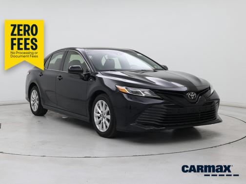 Black 2018 Toyota Camry LE