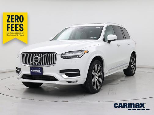 White 2020 Volvo XC90 T6 Inscription