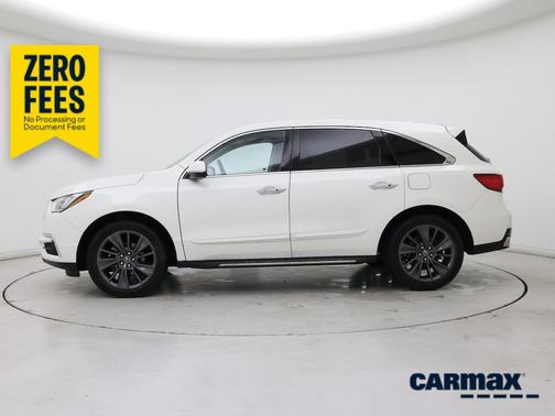 White 2019 Acura MDX SH-AWD Technology