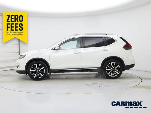 White 2020 Nissan Rogue SL