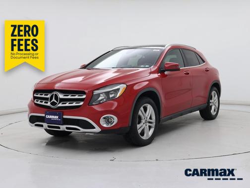 Red 2019 Mercedes-Benz GLA 250