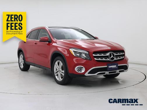 Red 2019 Mercedes-Benz GLA 250