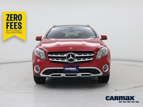 Red 2019 Mercedes-Benz GLA 250