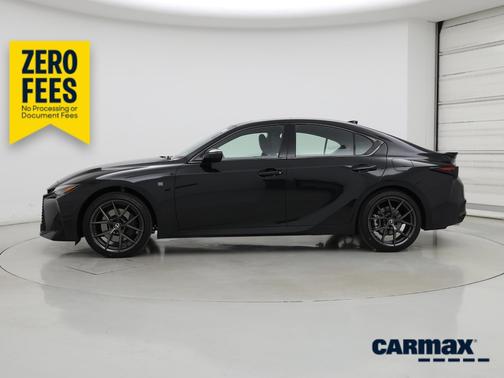 Black 2026 Lexus IS 350 F-SPORT Design