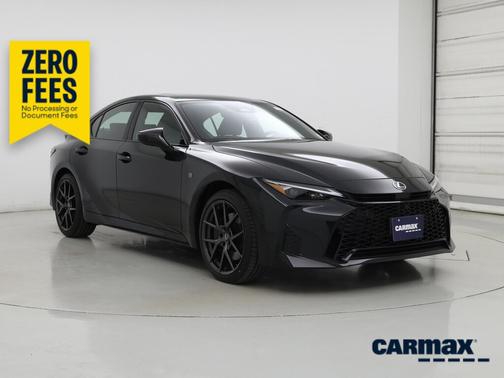 Black 2026 Lexus IS 350 F-SPORT Design
