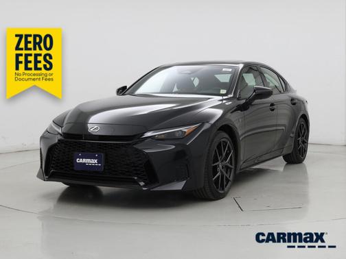 Black 2026 Lexus IS 350 F-SPORT Design