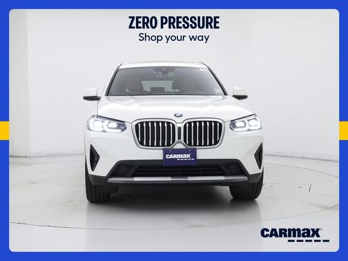 White 2022 BMW X3 XDrive30i