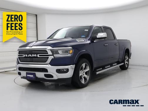 Blue 2020 RAM 1500 Laramie
