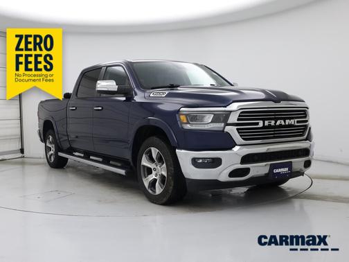 Blue 2020 RAM 1500 Laramie
