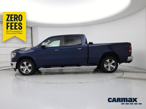 Blue 2020 RAM 1500 Laramie