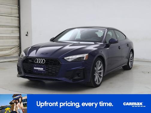 Blue 2025 Audi A5 Sportback S-Line Premium