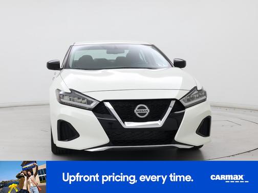 White 2019 Nissan Maxima S