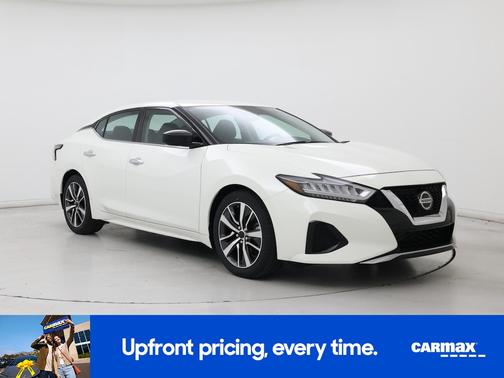 White 2019 Nissan Maxima S