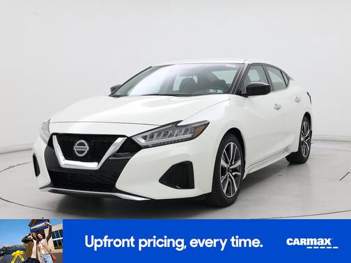 White 2019 Nissan Maxima S