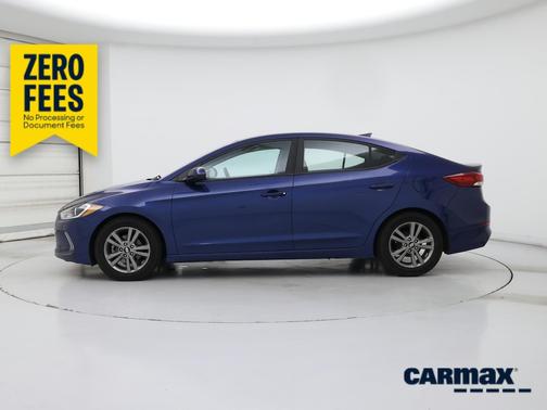 Blue 2017 Hyundai ELANTRA Value Edition