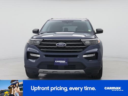 Blue 2021 Ford Explorer XLT