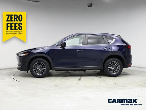 Blue 2021 Mazda CX-5 Touring