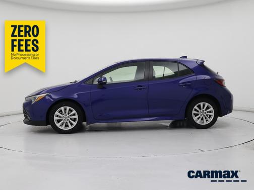 Blue 2023 Toyota Corolla Hatchback SE