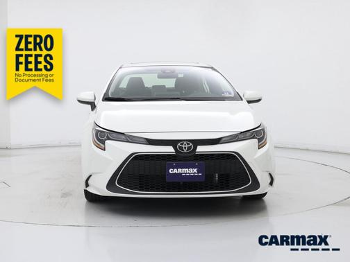White 2020 Toyota Corolla XLE
