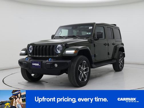 Green 2024 Jeep Wrangler 4xe Sport S