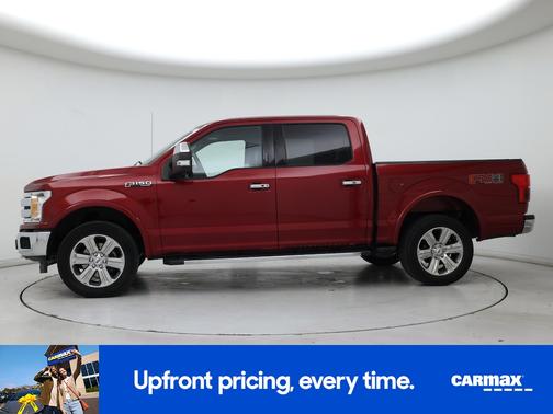 Burgundy 2018 Ford F-150 Lariat