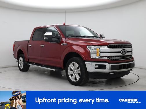 Burgundy 2018 Ford F-150 Lariat