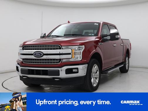 Burgundy 2018 Ford F-150 Lariat